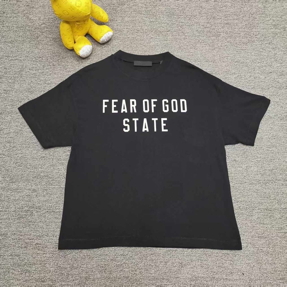 Fear of God Kids Black T-Shirt